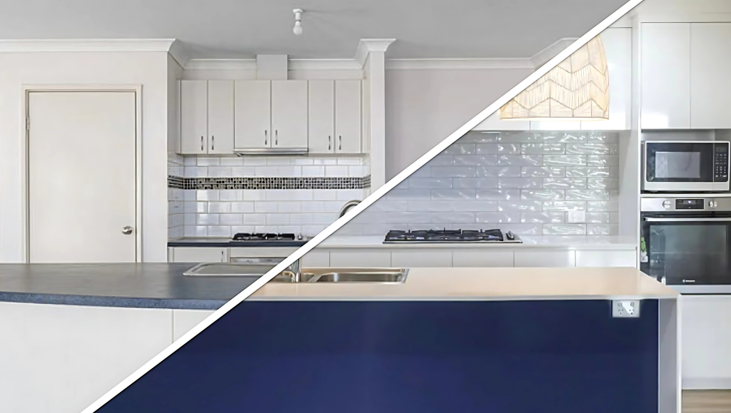 Before and after - Our Home Renovations